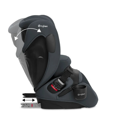 Cybex Pallas B4 i-Size Group 1/2/3 Car Seat (9 Months to 12 Years) - Cobblestone Grey