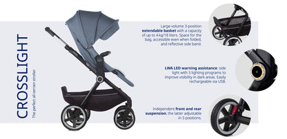 Jane Crosslight-3 Pushchair With Coordinating Accessories