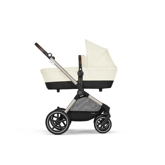 Cybex Eos Lux Silver 2-in-1 Pushchair - Seashell Beige