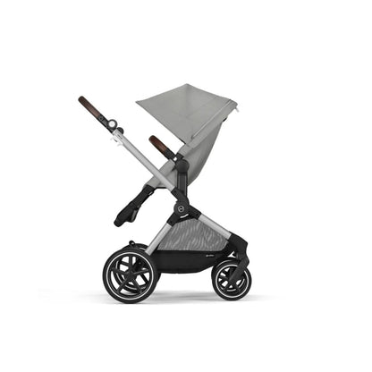 Cybex EOS Lux Silver 2-in-1 Pushchair - Stone Grey