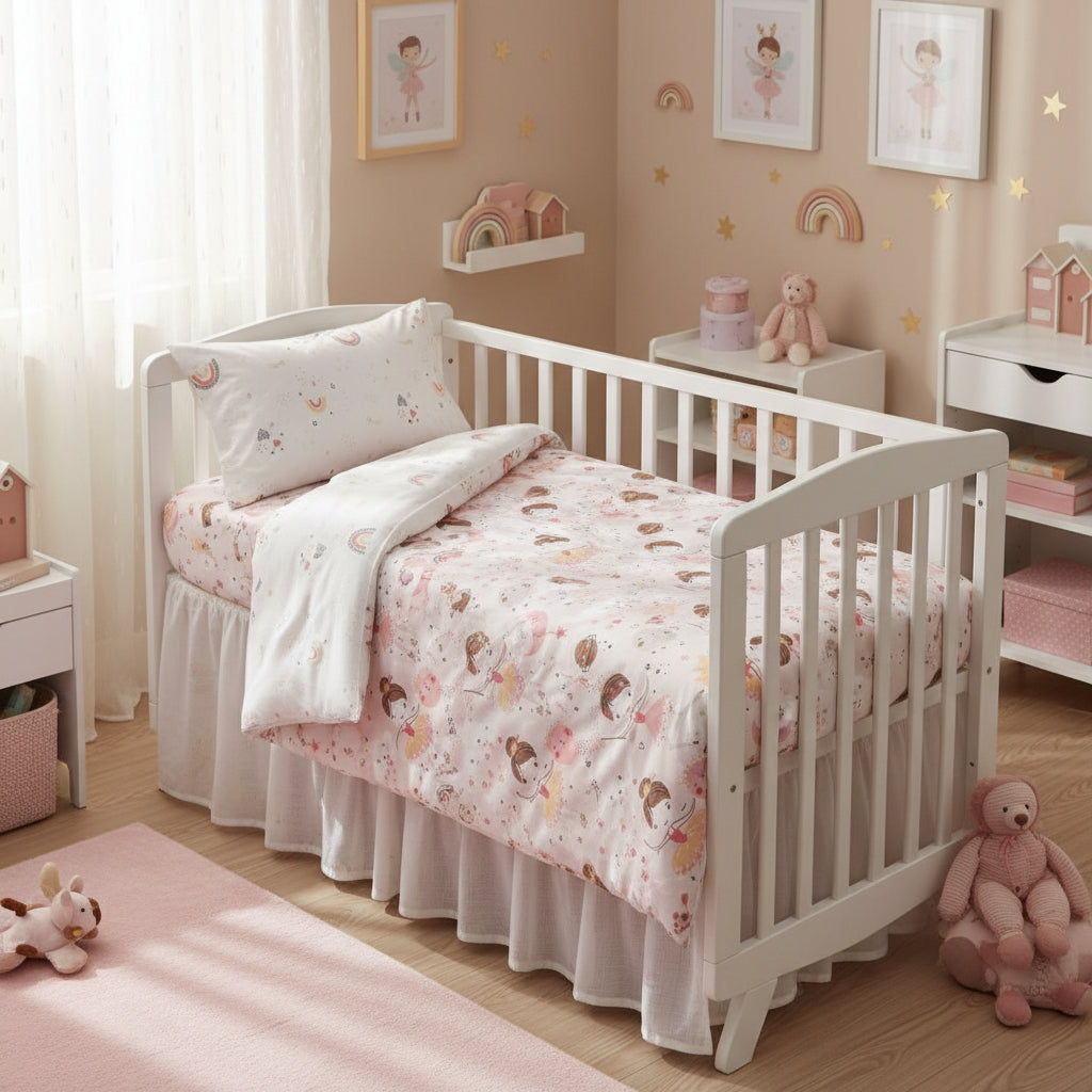 Fairy Organic Cotton Junior All-in-One 4.0 Tog Quilt Bedding Set