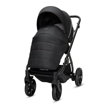 Noordi Fjordi V2 2in1 Pushchair with ThermoCot™ Carrycot, Voyager Black
