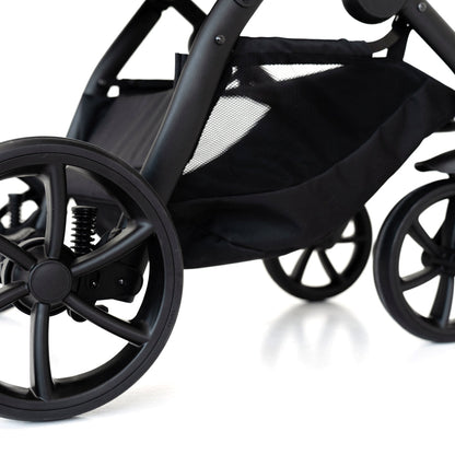 Noordi Fjordi V2 Leather 2in1 Pushchair with ThermoCot™ Carrycot, Stone Grey