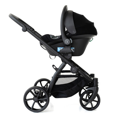 Noordi Fjordi V2 Leather 2in1 Pushchair with ThermoCot™ Carrycot, Sage