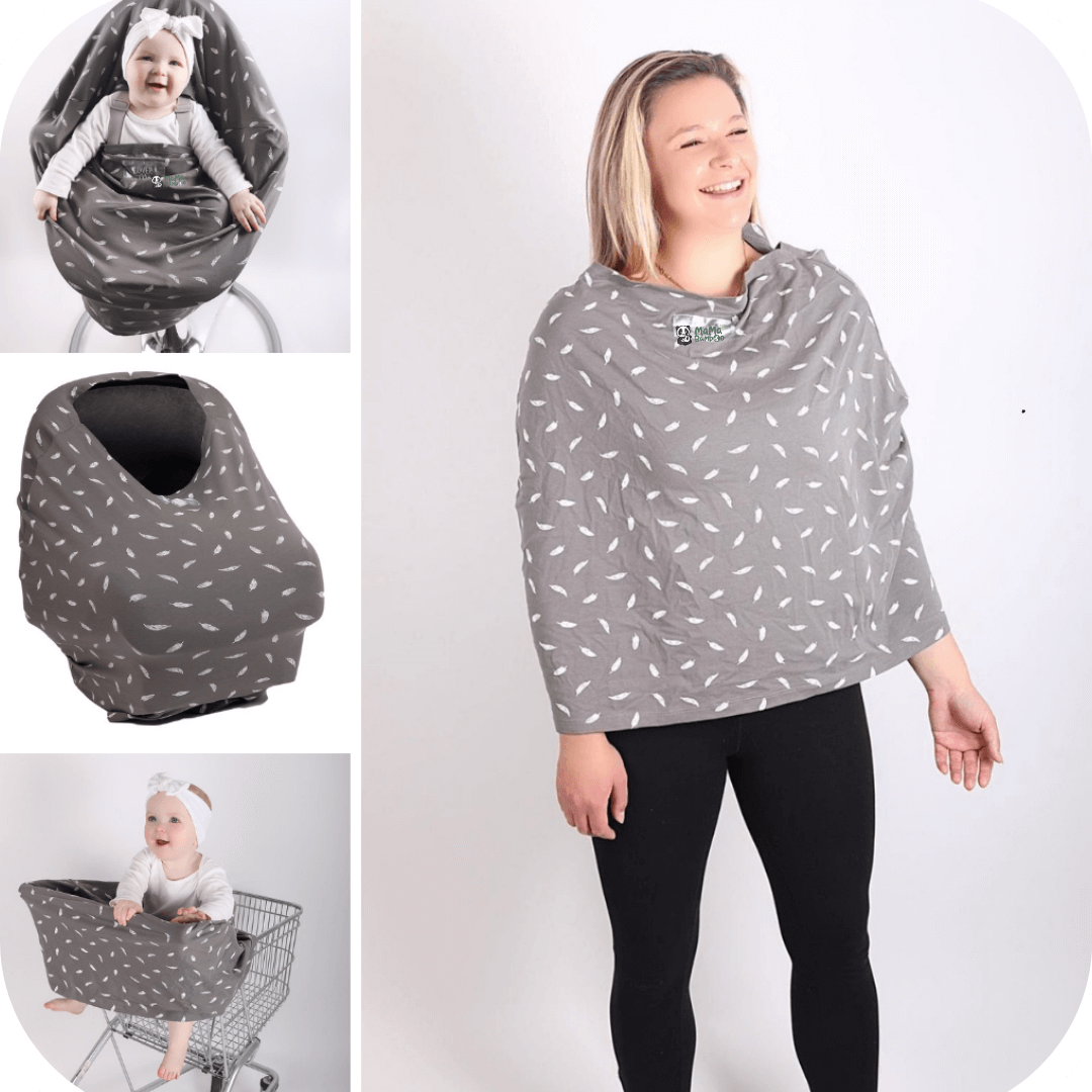 Mama Bamboo Cotton Breastfeeding Cover DS