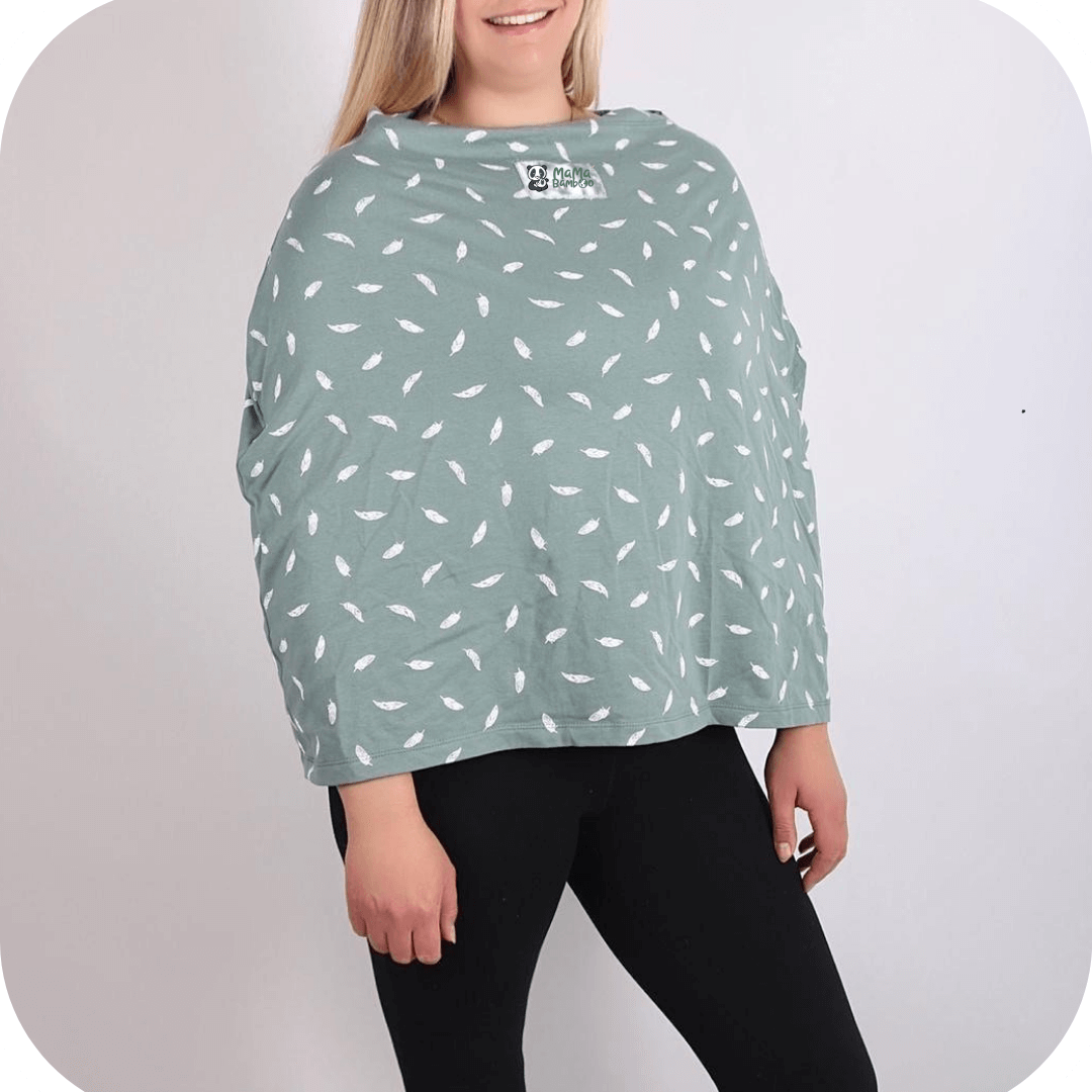 Mama Bamboo Cotton Breastfeeding Cover DS