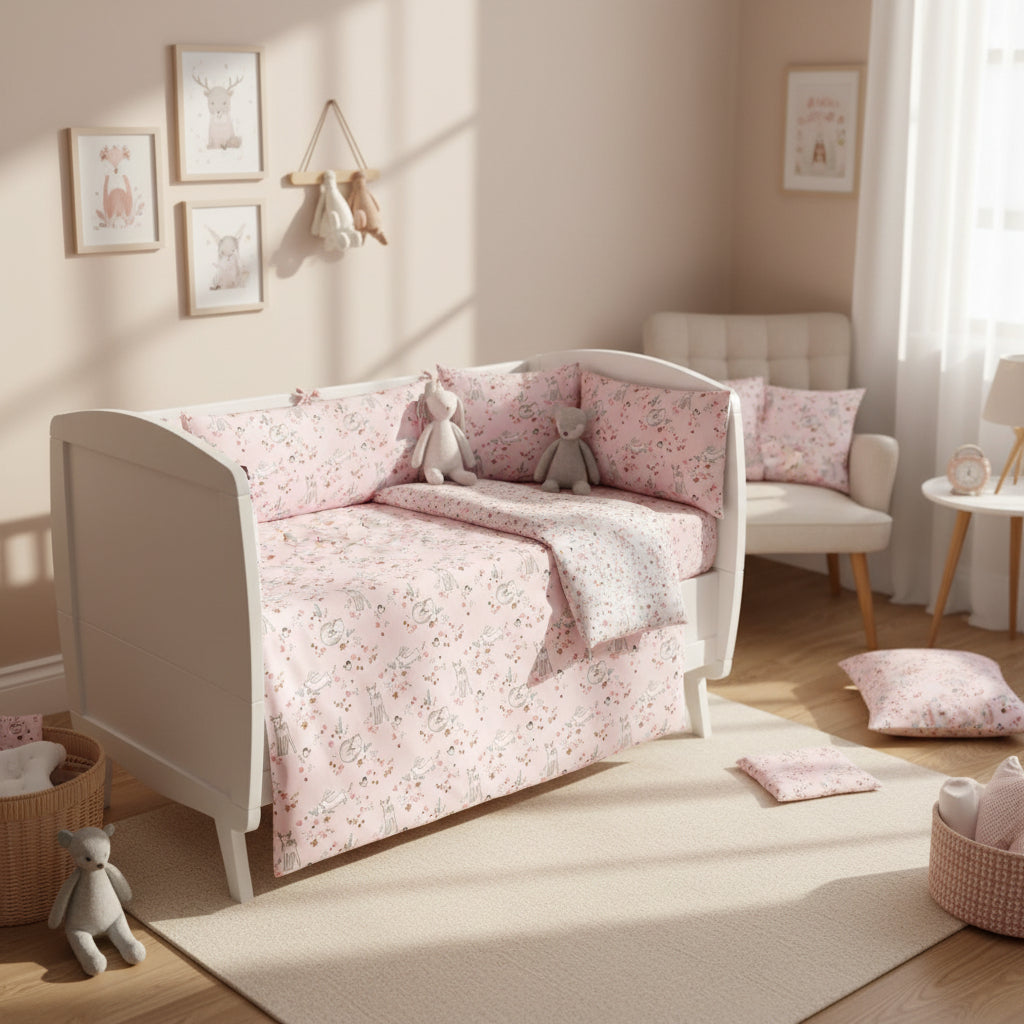 Meadowlands Organic Cotton Junior All-in-One 4.0 Tog Quilt Bedding Set