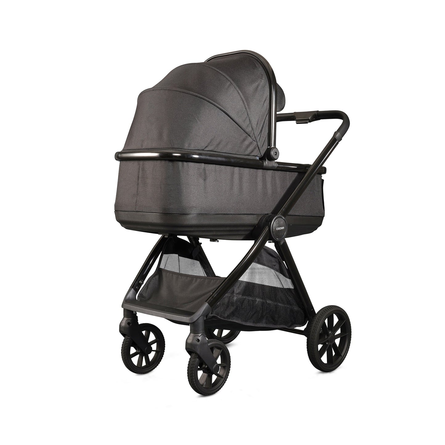 Mee-Go Cocoon Travel System with EVO Spin Car Seat – Liqourice