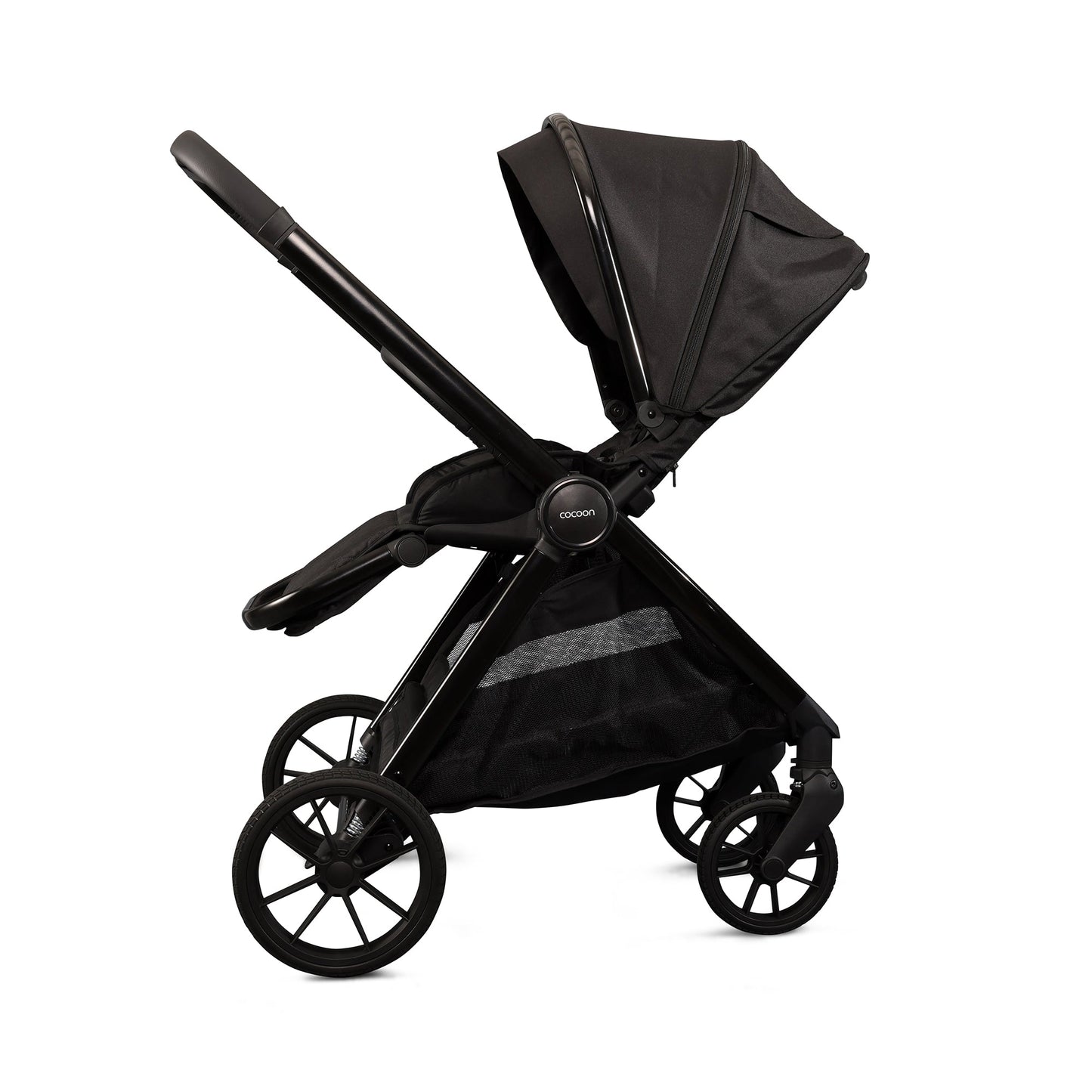 Mee-Go Cocoon Travel System with EVO Spin Car Seat – Liqourice