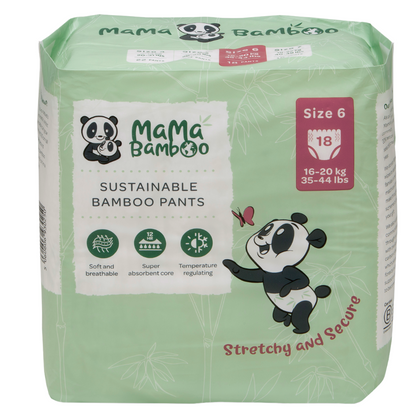 Mama Bamboo Sustainable Pull-Up Nappy Pants DS