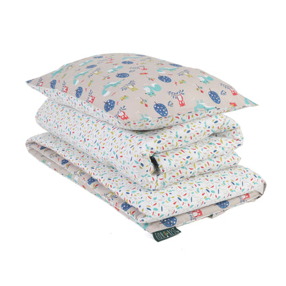 Woody Organic Cotton Junior All-in-One 4.0 Tog Quilt Bedding Set