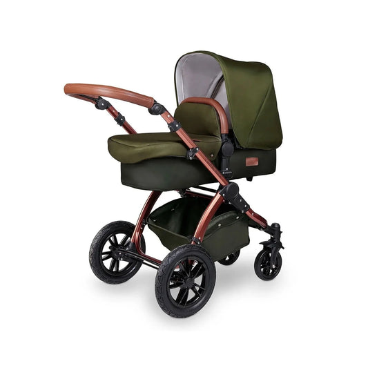 Outlet - Ickle Bubba Stomp V4 2 In 1 Carrycot & Pushchair - Bronze