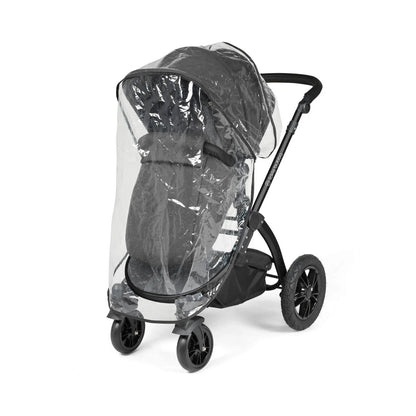 Ickle Bubba Stomp Luxe 2-in-1 Pushchair & Carrycot - Black/Charcoal Grey/Black