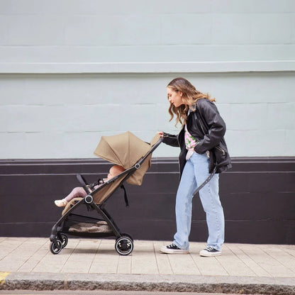 Ickle Bubba Aries Max Autofold Stroller - Black