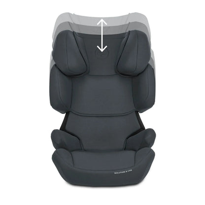 Cybex Solution X i-Fix Group 2/3 Car Seat - Cobblestone Grey