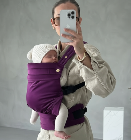 Velvet Baby Carrier - Berry Kiss