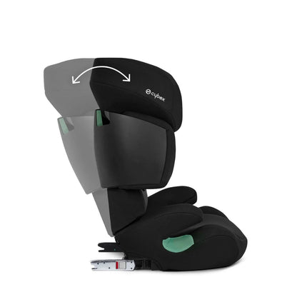 Cybex Solution X i-Fix Group 2/3 Car Seat - Pure Black