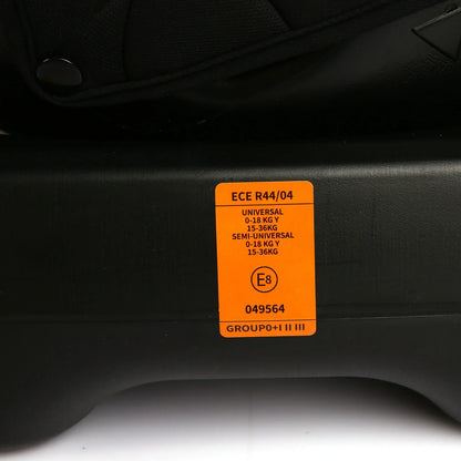 baby plus Orbitfix Group 0/1 Baby Car Seat - Black Red