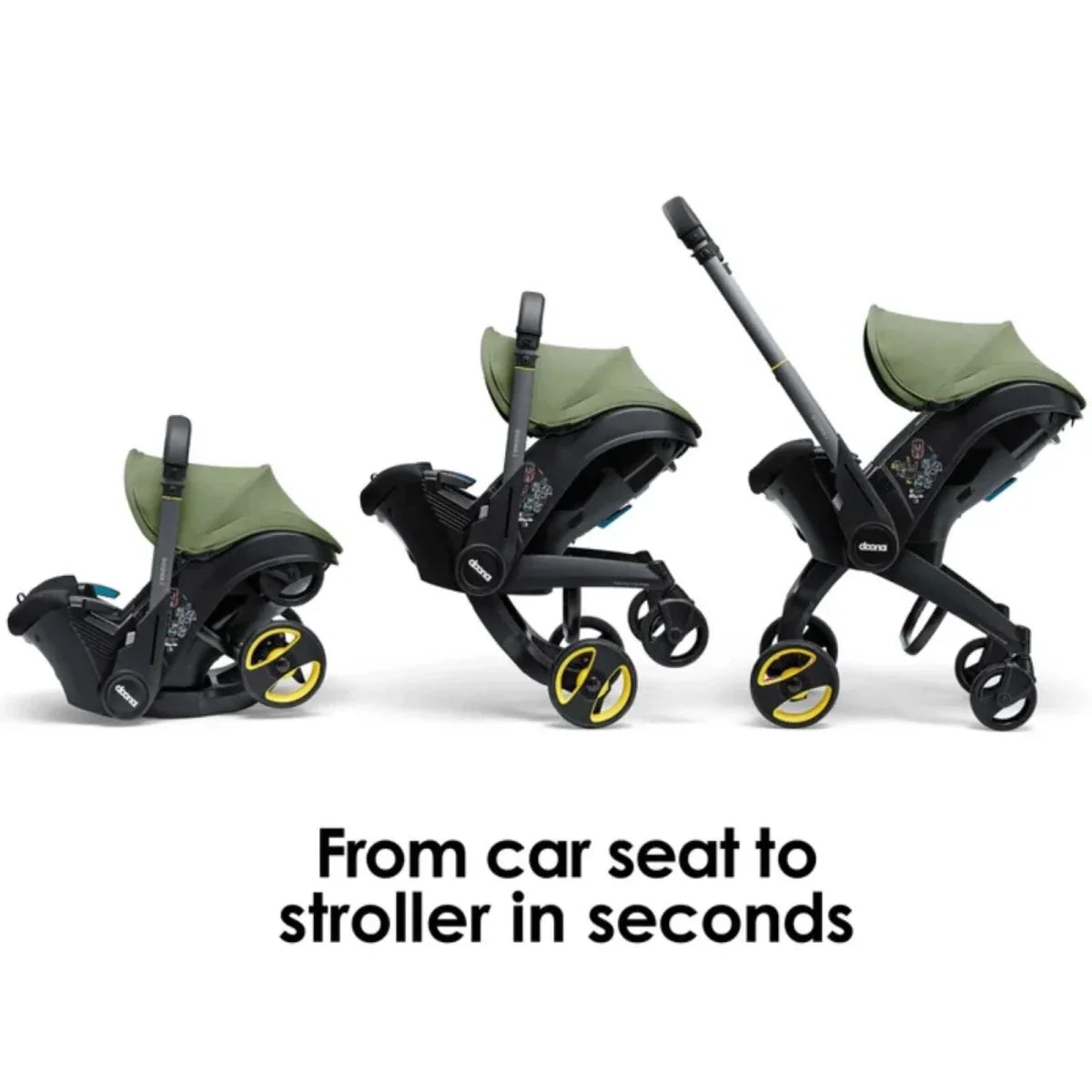 Doona i Infant Car Seat & Stroller - Desert Green
