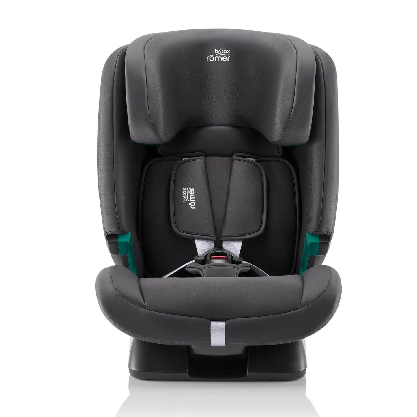 Britax Römer EvolvaFix i-Size Group 1/2/3 76-150cm Car Seat - Midnight Grey