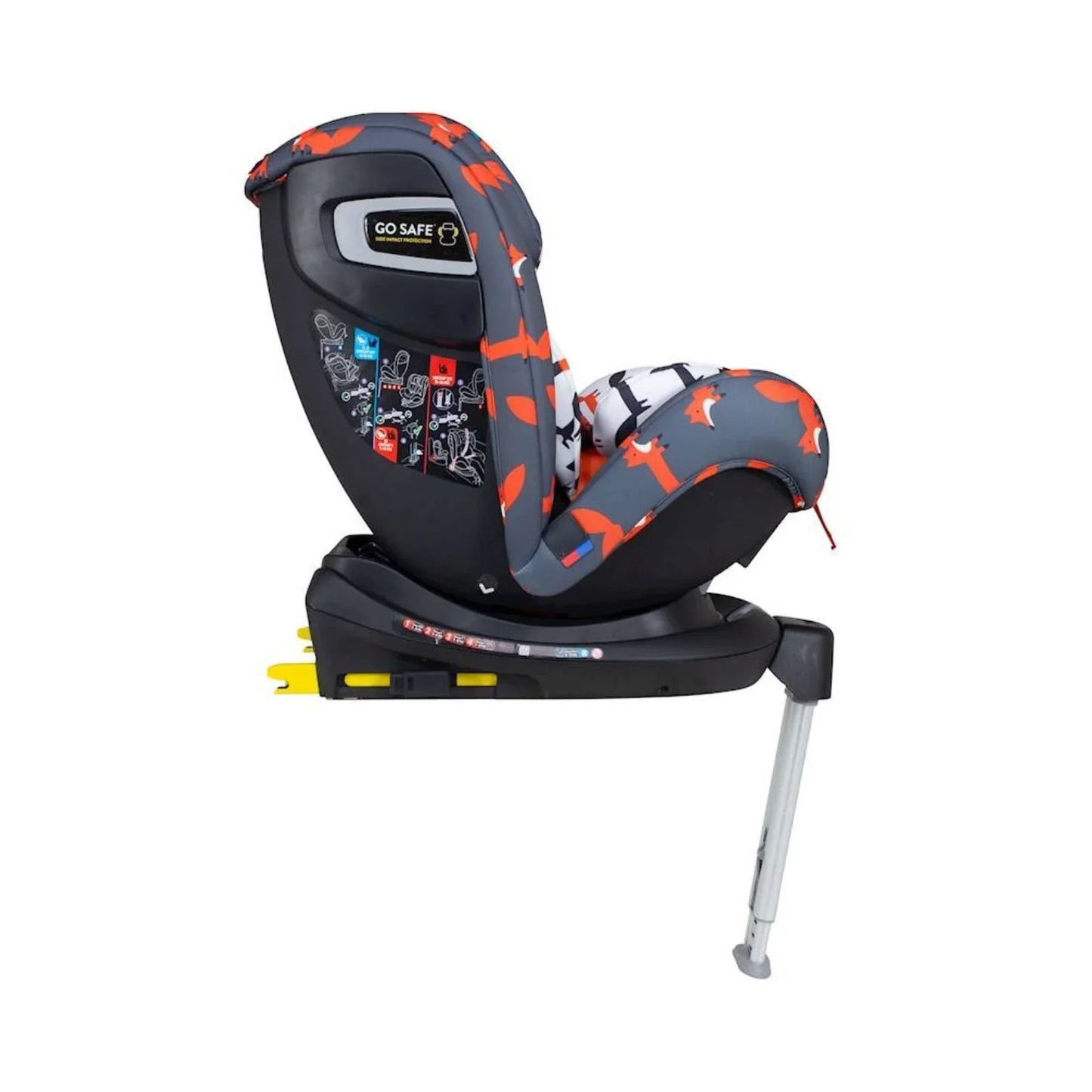 Cosatto All in All 360 Rotate i-Size Car Seat - Charcoal Mister Fox