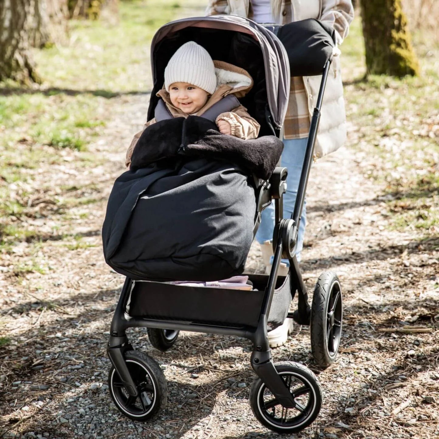 Hauck Pushchair Footmuff - Winter Grey
