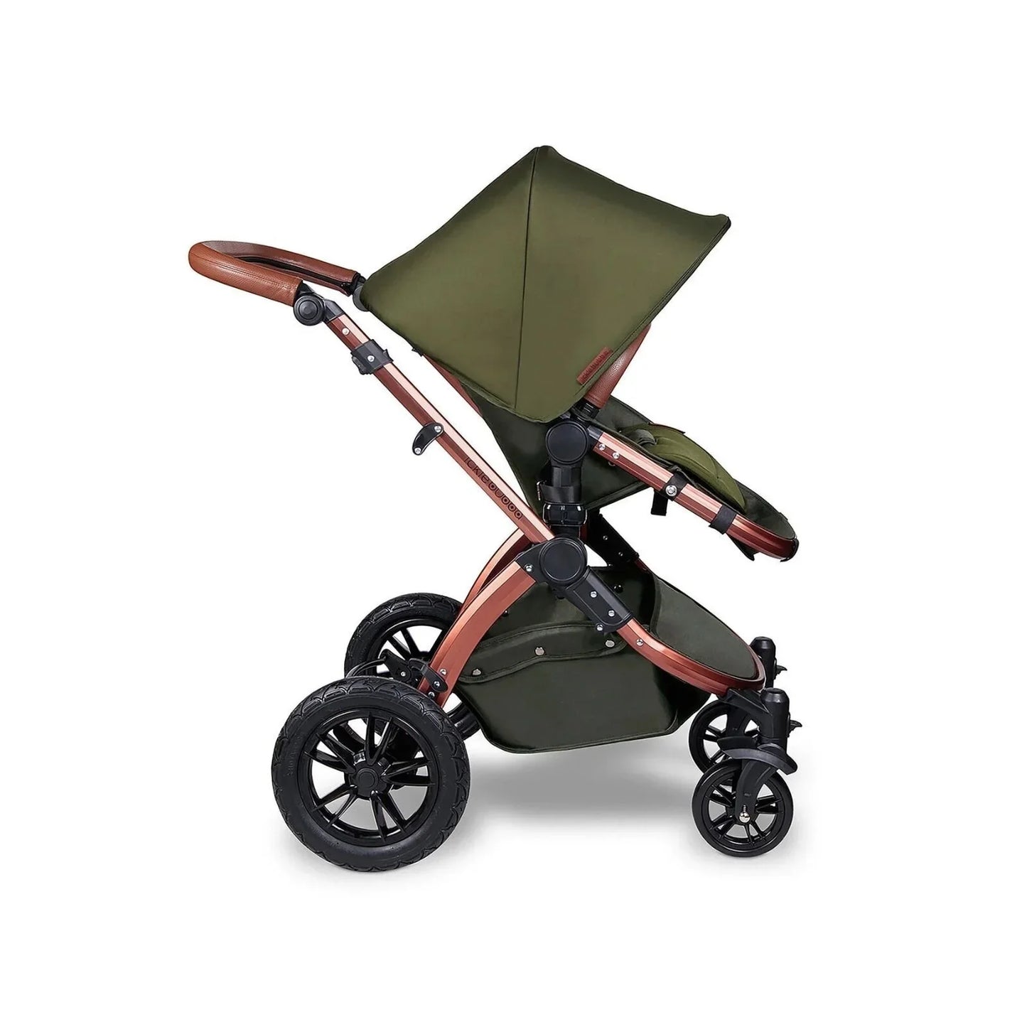 Outlet - Ickle Bubba Stomp V4 2 In 1 Carrycot & Pushchair - Bronze