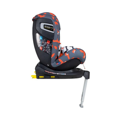 Cosatto All in All 360 Rotate i-Size Car Seat - Charcoal Mister Fox