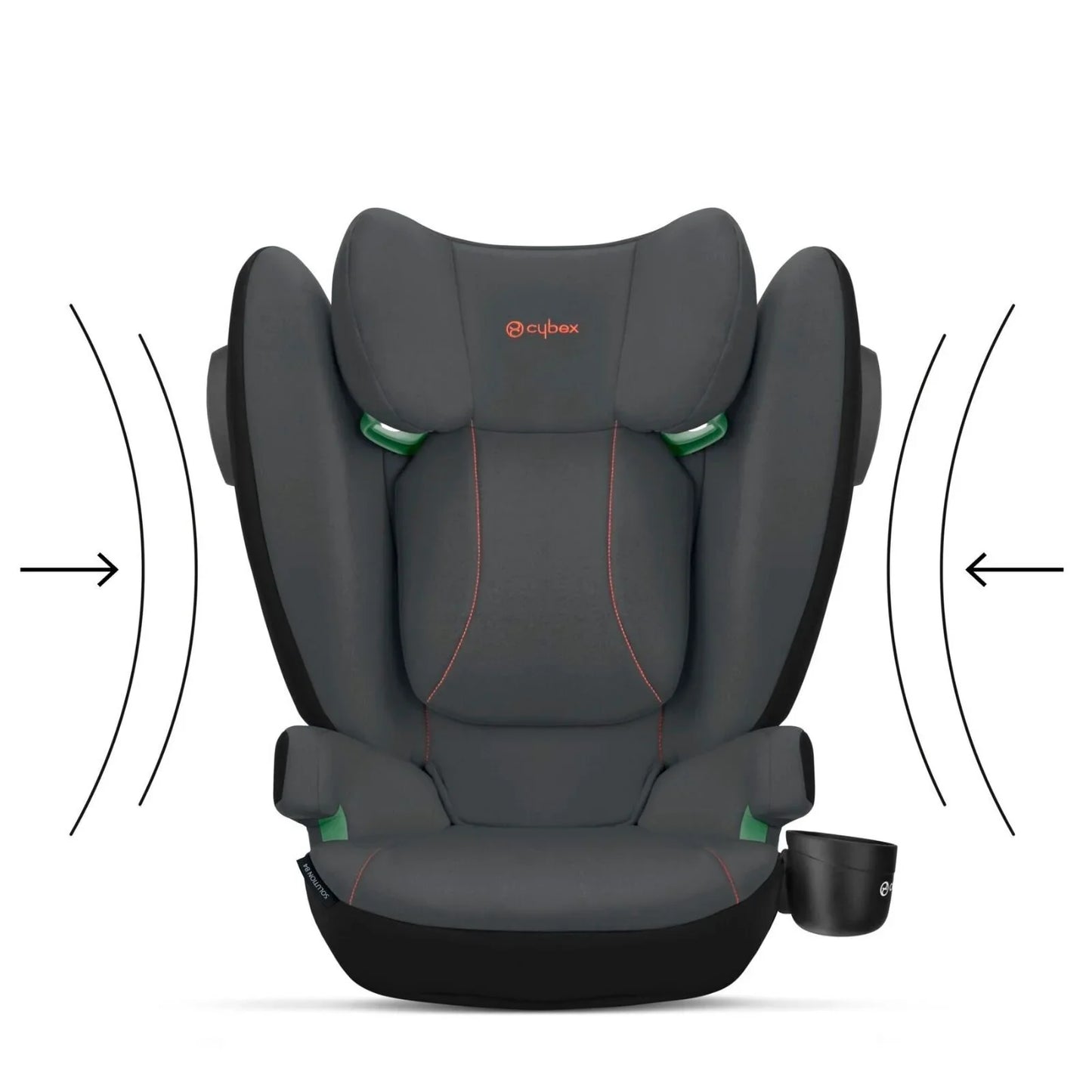 Cybex Solution B4 i-Fix Group 2/3 Car Seat (4 Years to 12 Years) - Steel Grey
