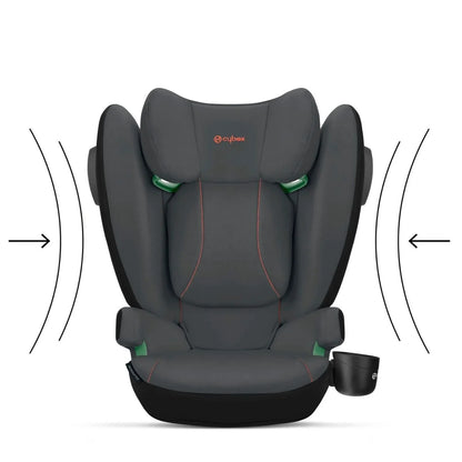 Cybex Solution B4 i-Fix Group 2/3 Car Seat (4 Years to 12 Years) - Steel Grey