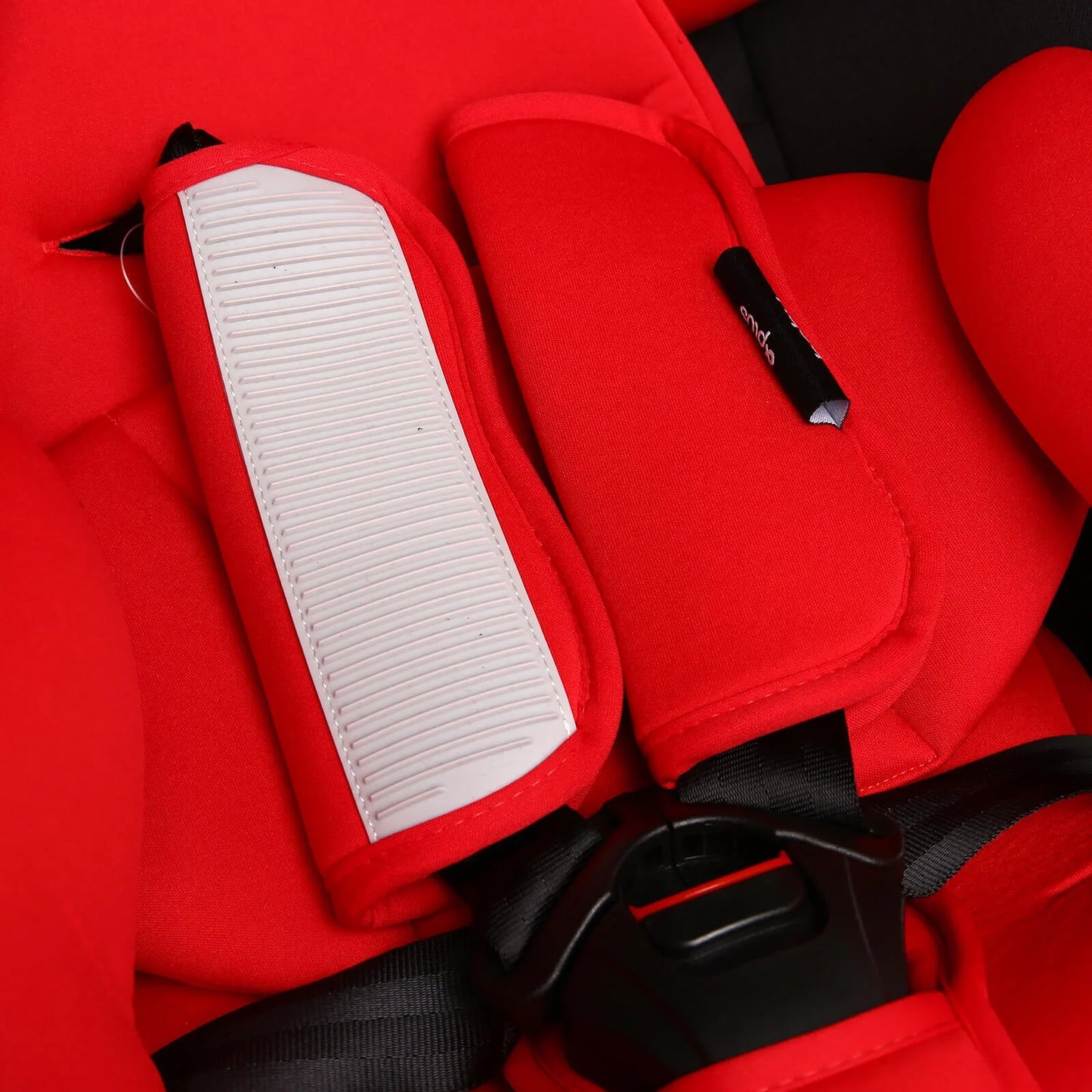 baby plus Orbitfix Group 0/1 Baby Car Seat - Black Red