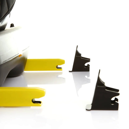 baby plus Orbitfix Group 0/1 Baby Car Seat - Black Red