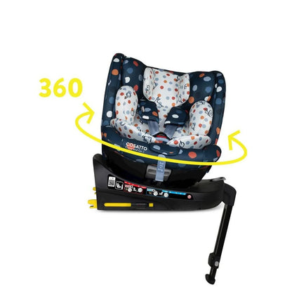 Cosatto Come and Go 2 i-Size 360 Car Seat - Spot On