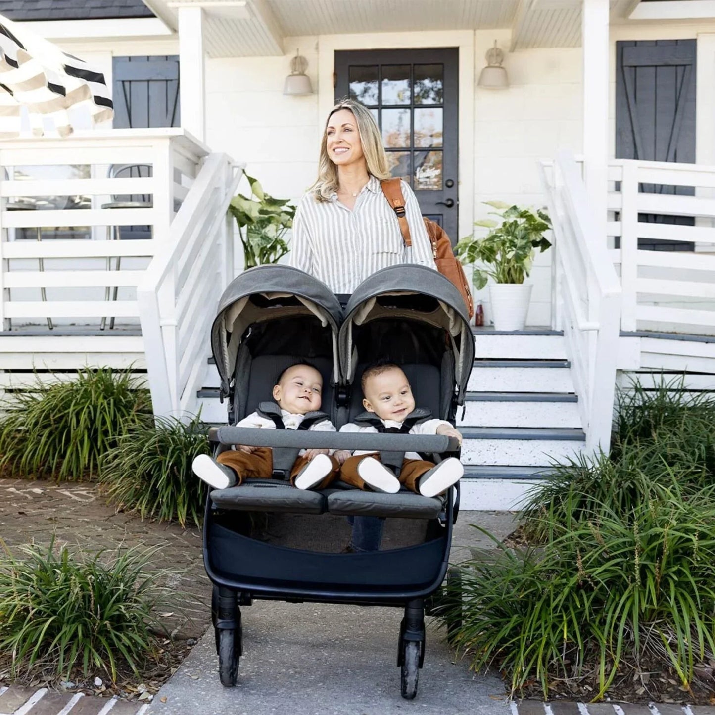 Joie Estrella Signature Double Stroller - Evergreen