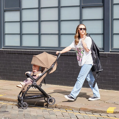 Ickle Bubba Aries Max Autofold Stroller - Black