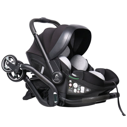 For Your Little One Qubi Infant Car Seat & Stroller & Base - Eclipse Black