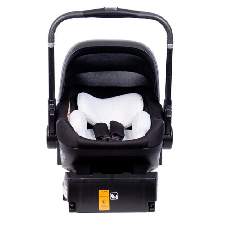 For Your Little One Qubi Infant Car Seat & Stroller 7 Piece Bundle - Eclipse Black