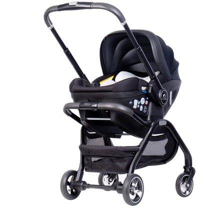 For Your Little One Qubi Infant Car Seat & Stroller & Base - Eclipse Black