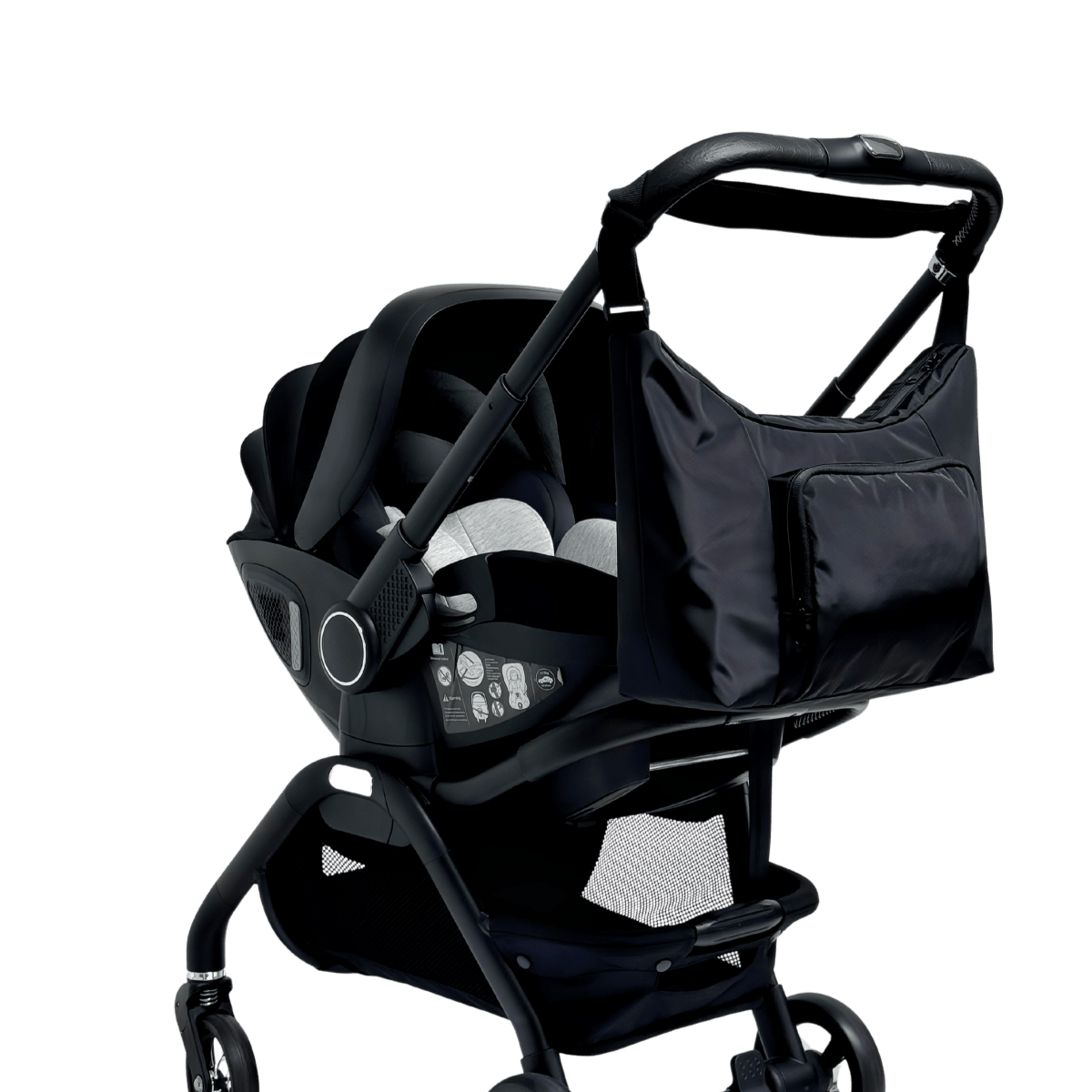 For Your Little One Qubi Mommy Changing Bag - Black