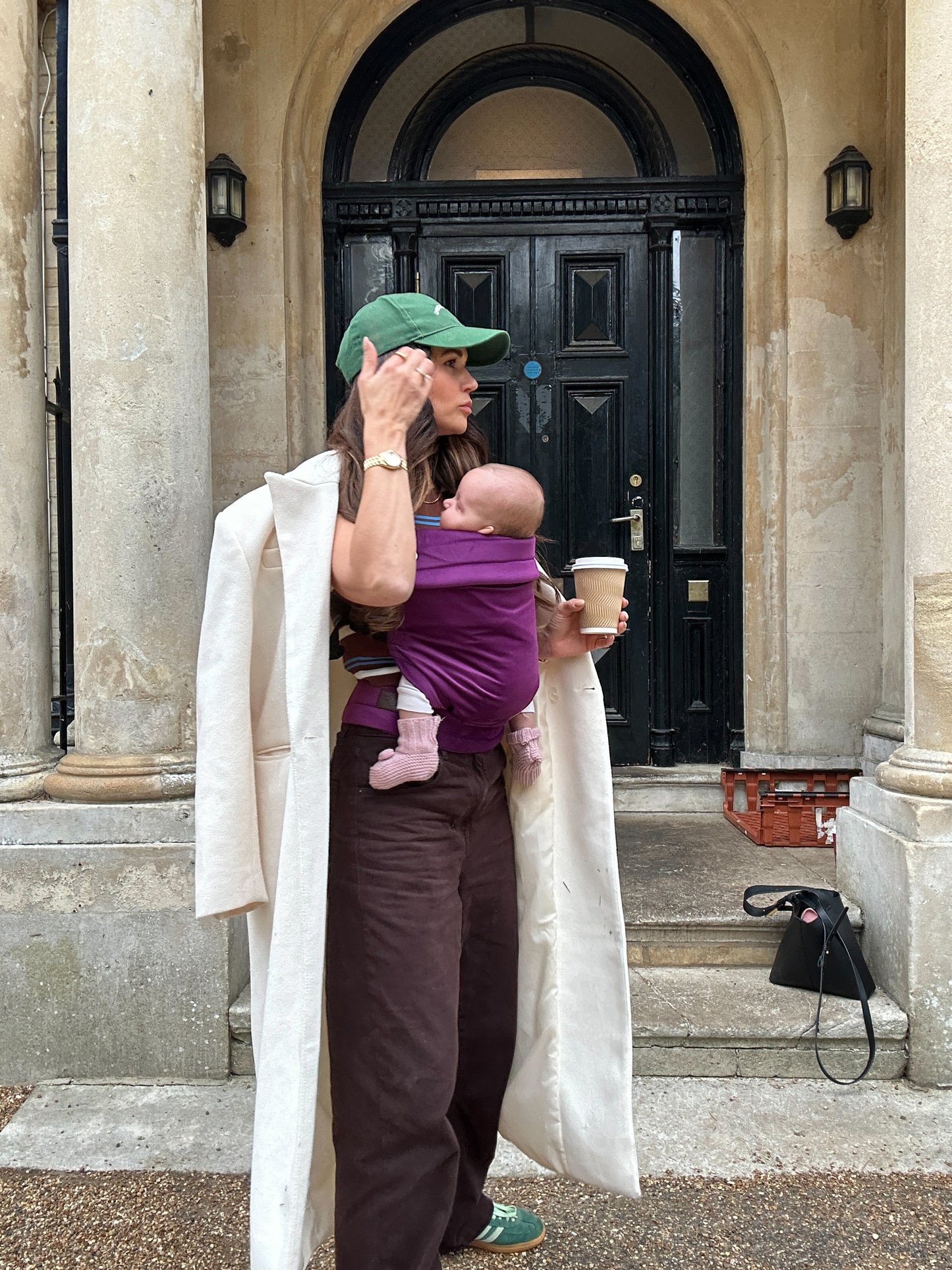 Velvet Baby Carrier - Berry Kiss