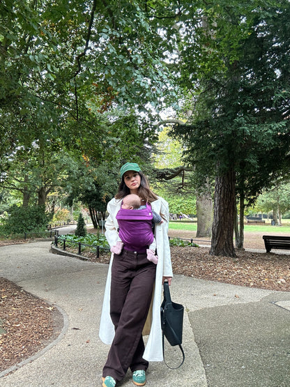 Velvet Baby Carrier - Berry Kiss