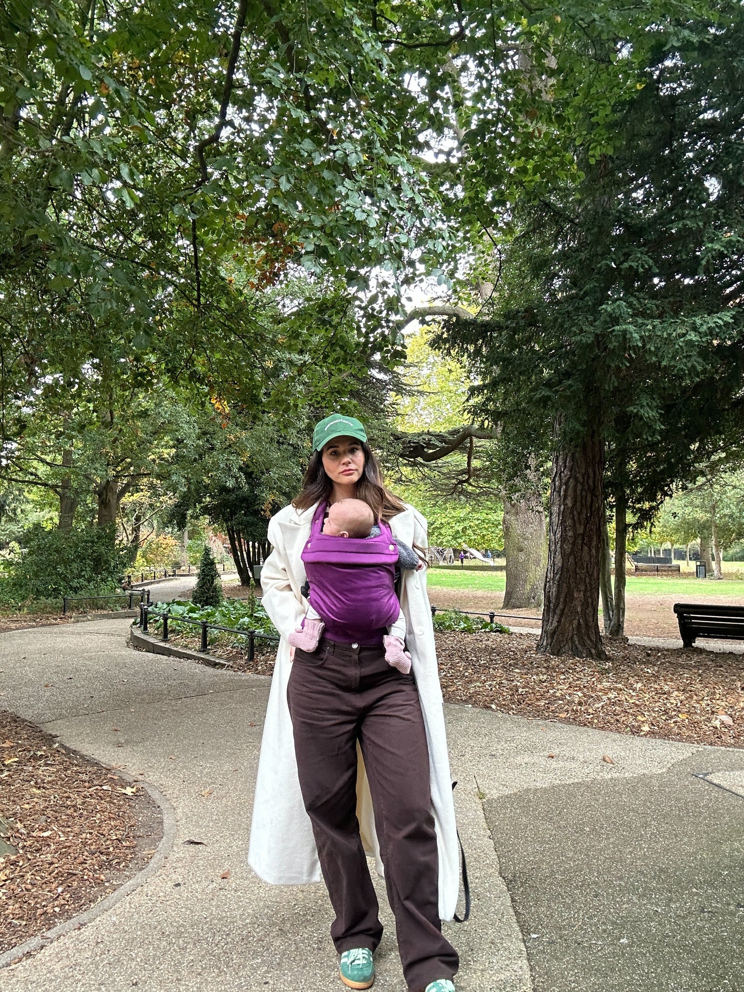 Velvet Baby Carrier - Berry Kiss