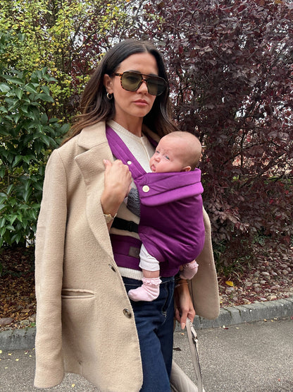 Velvet Baby Carrier - Berry Kiss