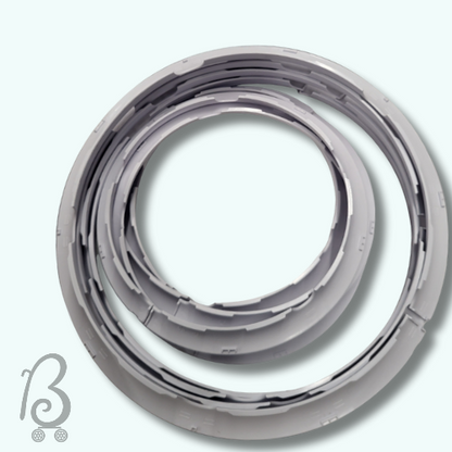 Bugaboo Fox White Wheel Trim Caps (Refurbished)