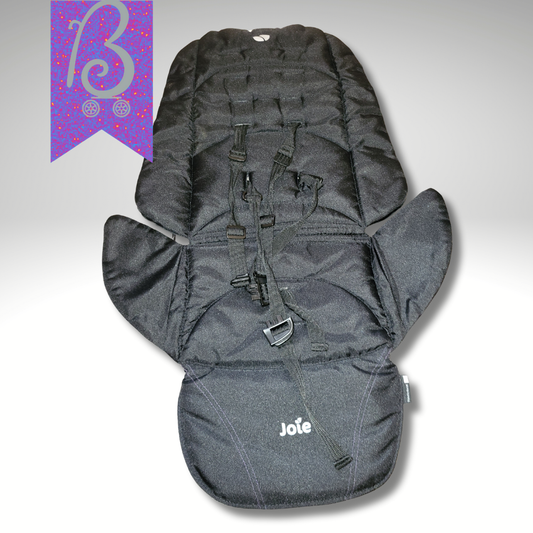 Joie Chrome Replacement Seat Fabric – Black (Refurbished & Sanitised)