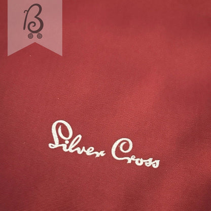 Silver cross surf carrycot apron in red