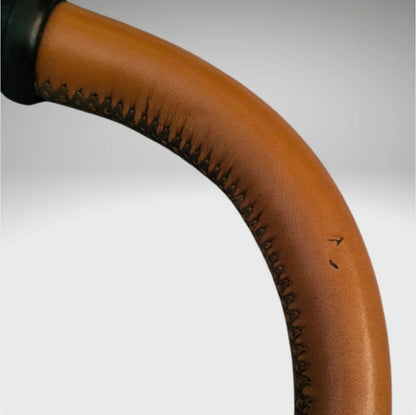 Replacement BabyStyle Egg Stroller Handle - Tan Leather