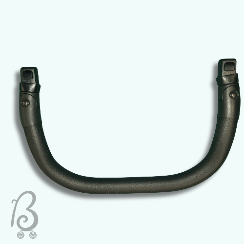 Babymore MeMore V2 Bumper Bar – Black Leather Edition (Brand New)