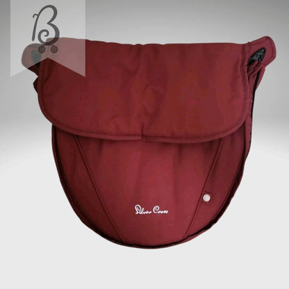 Silver cross surf carrycot apron in red