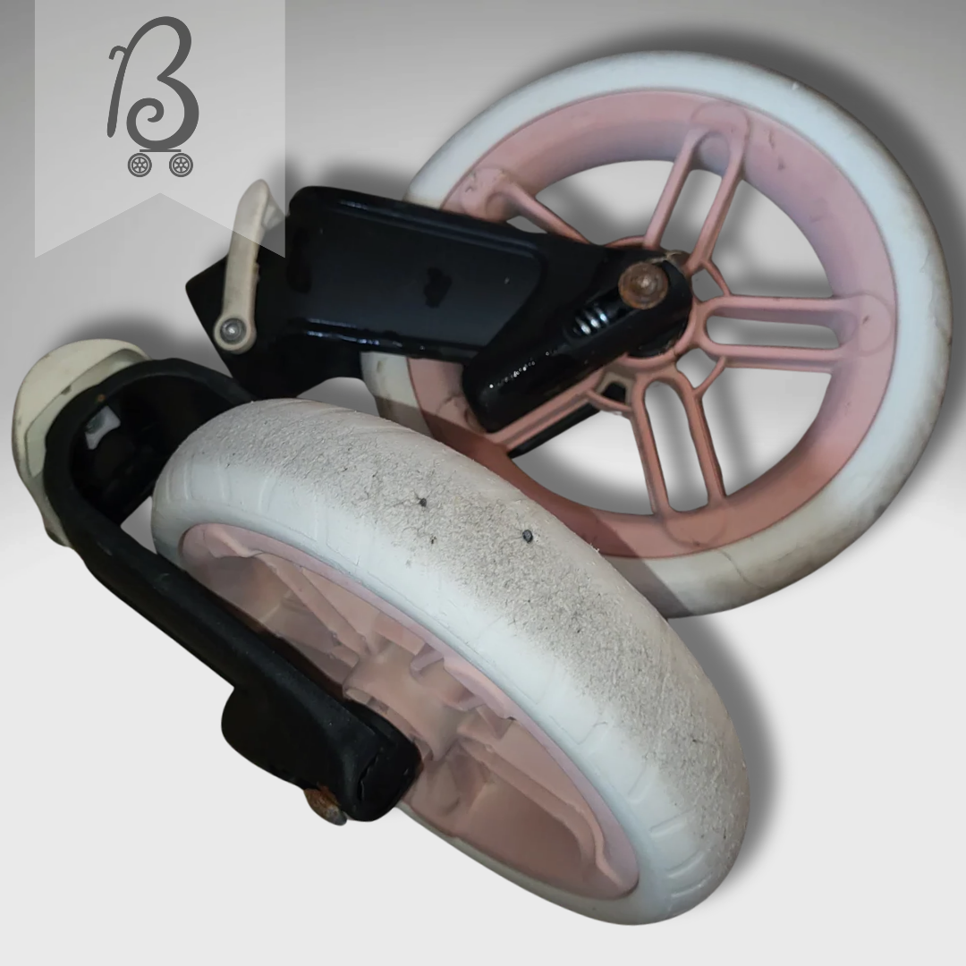 Cosatto ooba front wheel set refurbished-wheels